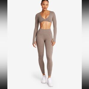 Crop Shop Boutique Fade Mocha Leggings